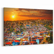 Santiago Cityscape Art - Chile Wall Art South America Wall Decor