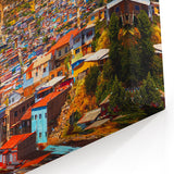 Santiago Cityscape Art - Chile Wall Art South America Wall Decor