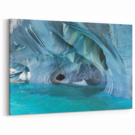 Chile Landscape Prints - Marble Caves South America Wall Decor