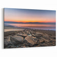 Dead Sea Canvas Art - Vibrant Israel Landscape Prints with Scenic Sunset