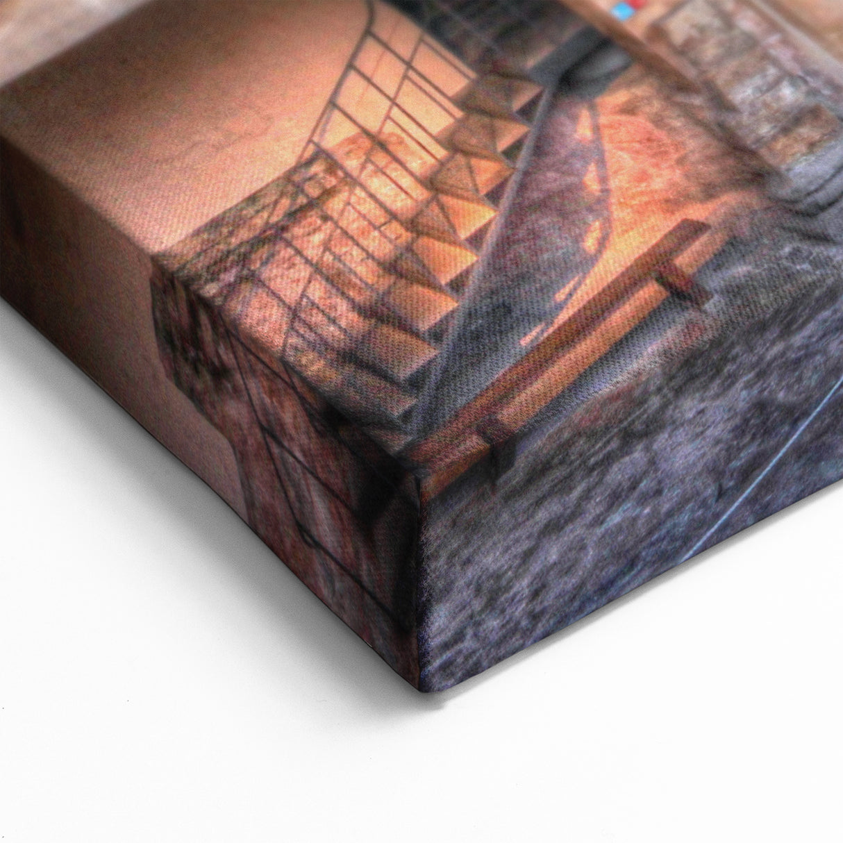 Bath Cityscape Canvas - Historic Roman Baths and Abbey View