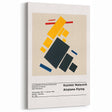 Malevich Art - Suprematist Abstract Airplane Flying | Modern Wall Art