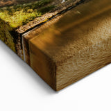 Bath Cityscape Canvas - Historic Architecture and Riverbank Scenic Art