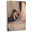 Berthe Morisot Art - Mother and Child Scene - 19th Century Impressionist