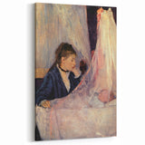 Berthe Morisot Art - Mother and Child Scene - 19th Century Impressionist