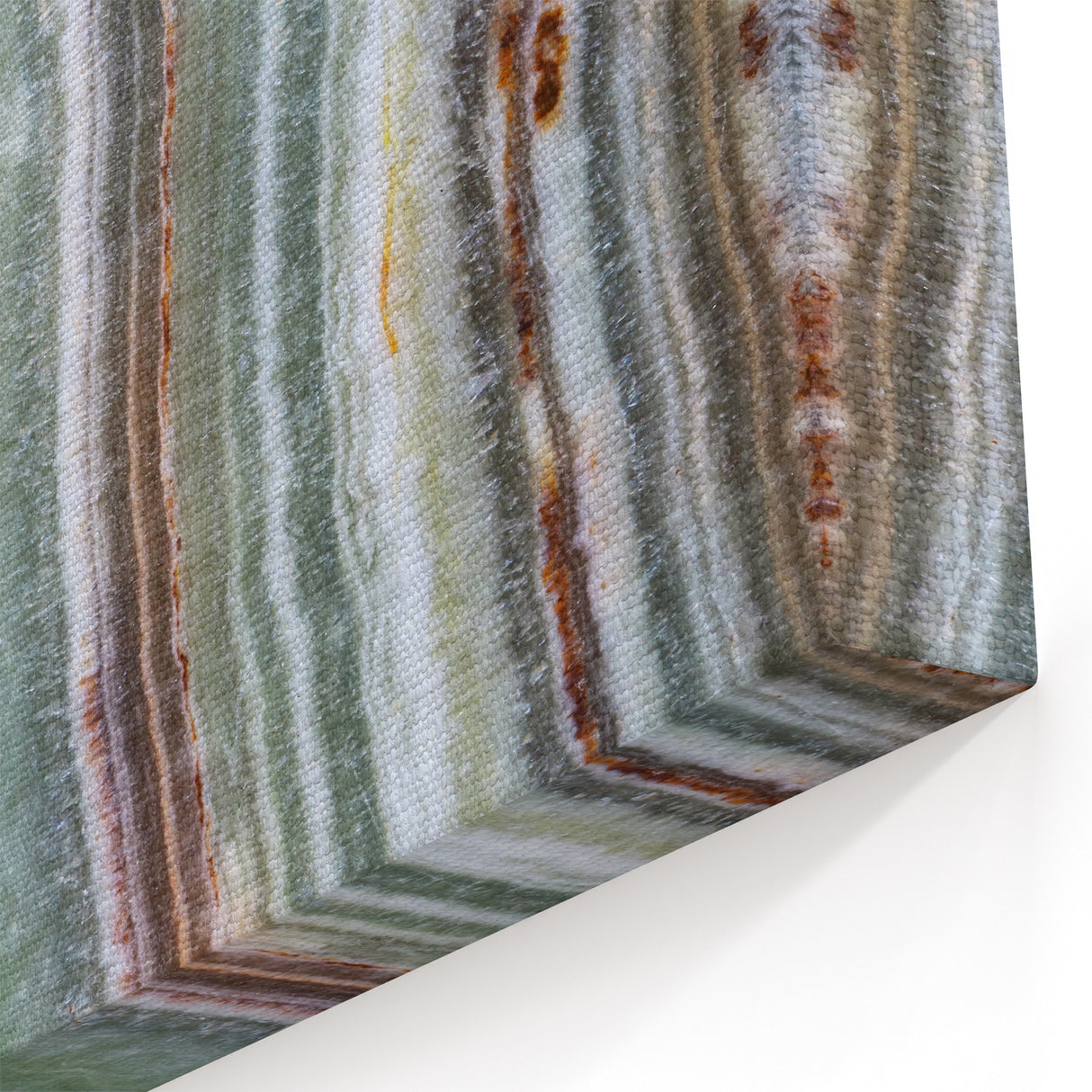 Natural Elements Wall Art: Nature Closeups Canvas Print - Mineral Layers