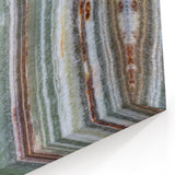 Natural Elements Wall Art: Nature Closeups Canvas Print - Mineral Layers