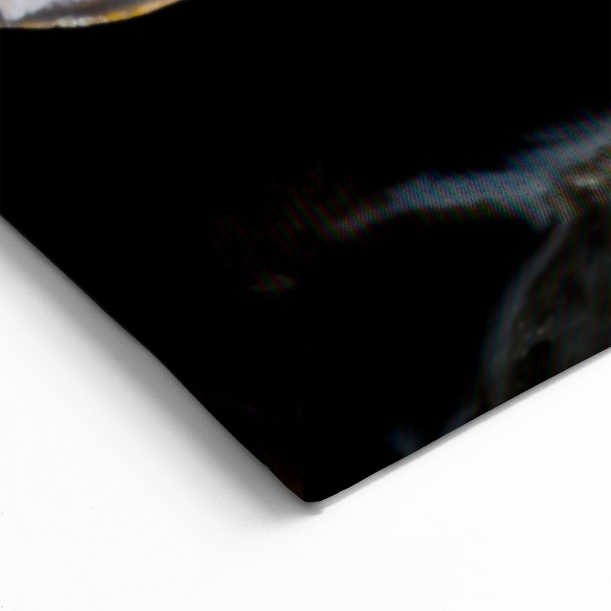 Natural Elements Wall Art: Nature Closeups Canvas Print - Geode Crystal Slice