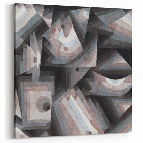Paul Klee Art Prints | Monochromatic Abstract Modernism Wall Art