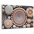 Natural Elements Wall Art | Seashell Spiral Collection Canvas Print