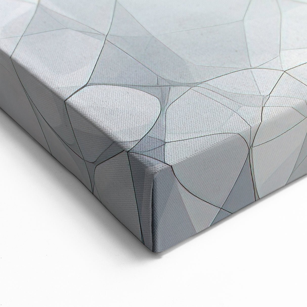 Natural Elements Wall Art | Abstract Light Geometry Canvas Print