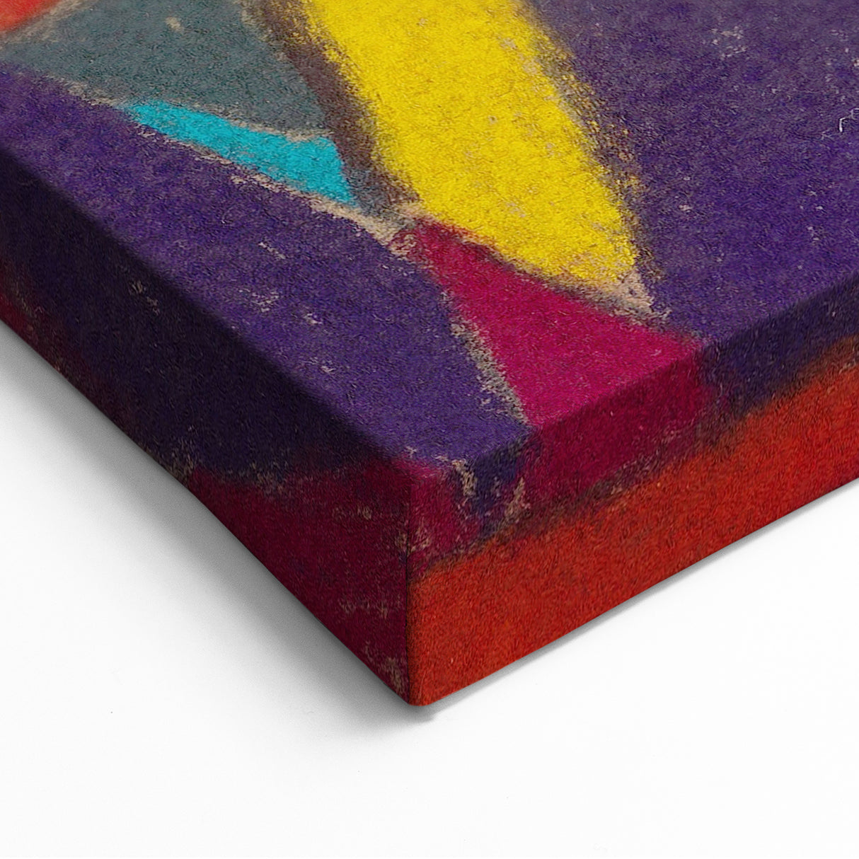 Adolf Hölzel Art: Bold Abstract Avant-Garde Print in Dynamic Colors
