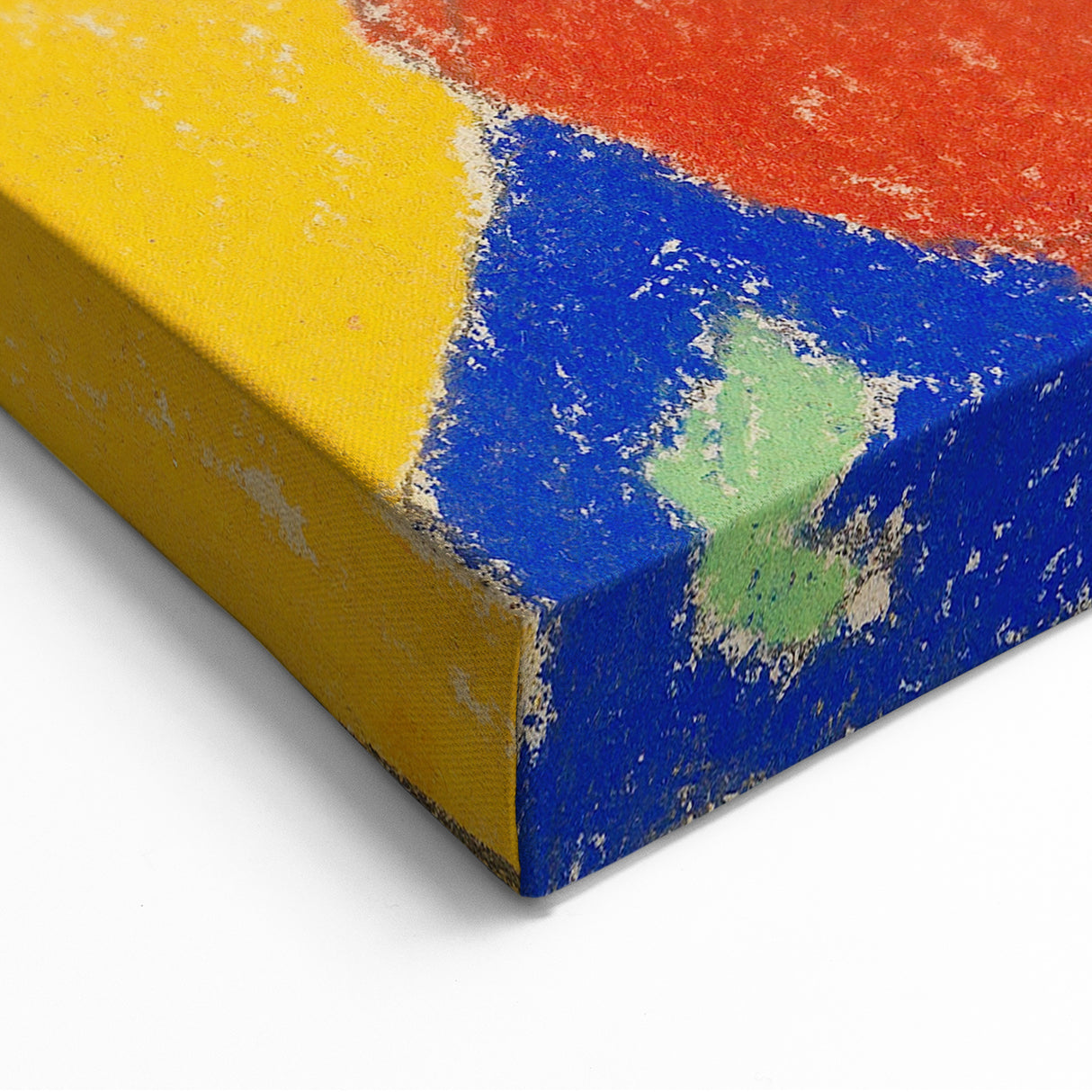Adolf Hölzel Art: Bold Geometric Avant-Garde Abstract Print in Vibrant Colors