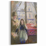 Camille Pissarro Art - Mother and Child by the Window | Pissarro Canvas