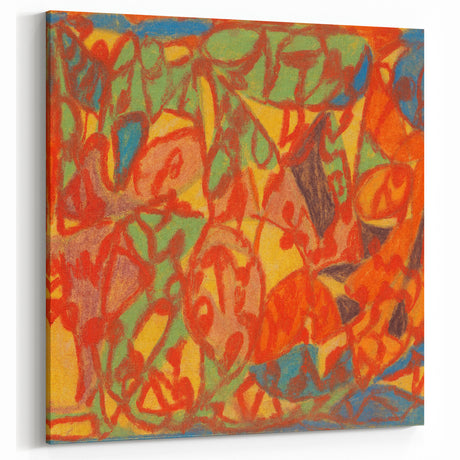Adolf Hölzel Art - Vivid Abstract Modernist Wall Art | Avant-Garde Print