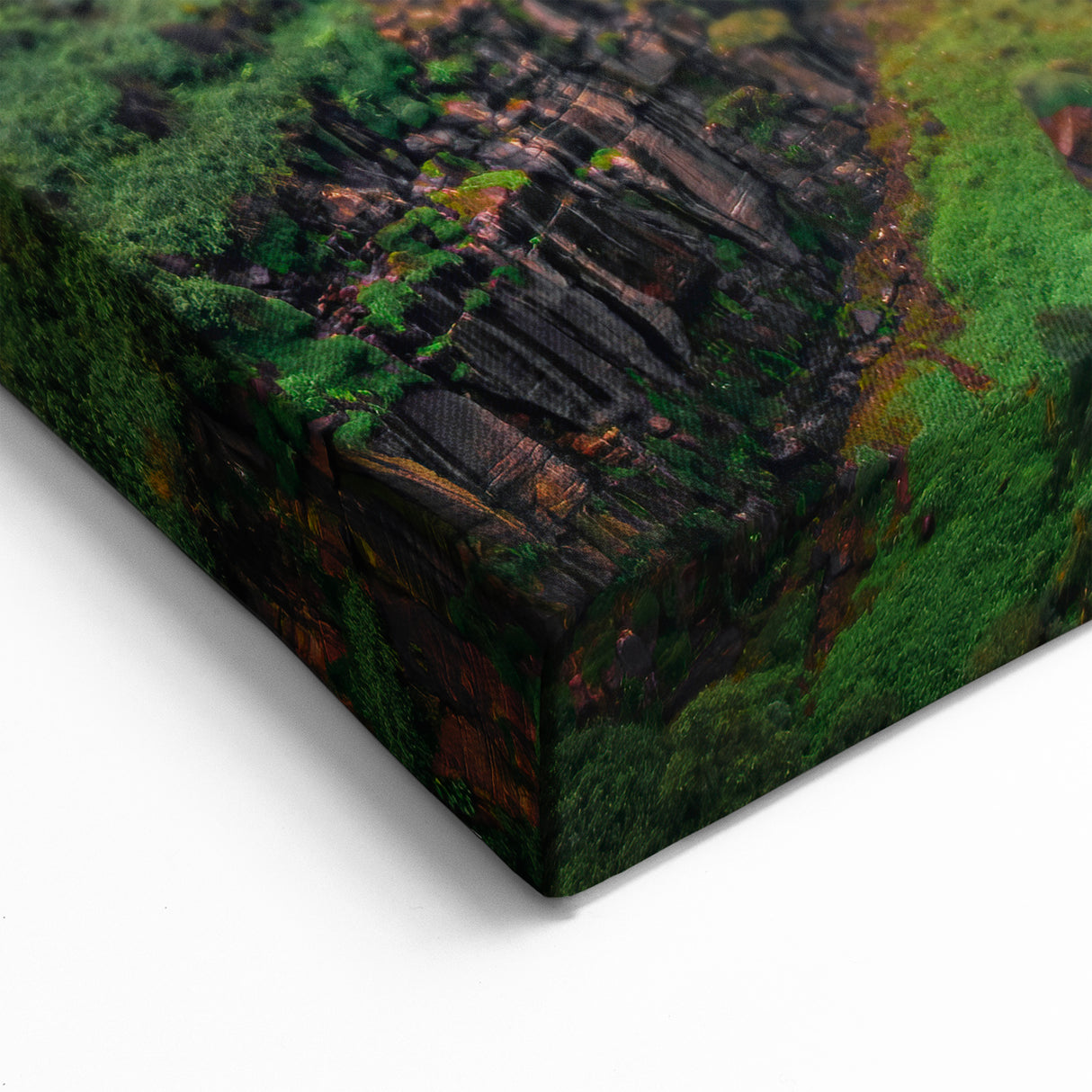 Majestic Waterfall South America Landscape Canvas Print - Colombia Wall Art