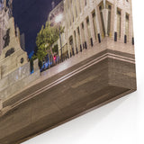 Quito Cityscape Art - Nighttime Ecuadorian Architecture South American Decor