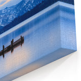 Cumbria Landscape Art - Snowy Lake District Scenery