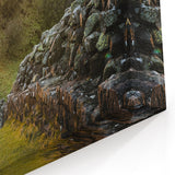 Cumbria Landscape Art - Sunrise Over Ancient Wall