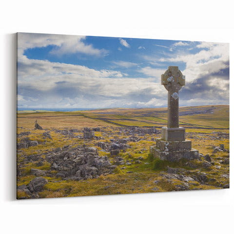 Cumbria Landscape Art - Iconic Cross in Scenic Yorkshire View