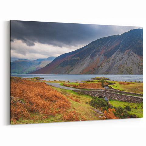 Cumbria Prints - Moody Wast Water Scene in Lake District Art