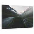 Cumbria Photography - Misty Mountain Road in Lake District Art