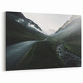 Cumbria Photography - Misty Mountain Road in Lake District Art