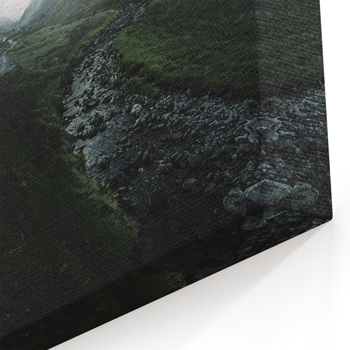 Cumbria Photography - Misty Mountain Road in Lake District Art