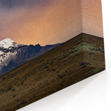 Ecuadorian Scenery Prints - Chimborazo Volcano at Dusk Wall Art
