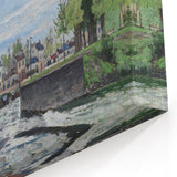 Camille Pissarro Art - Tranquil French River Scene Impressionist Print
