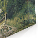 Camille Pissarro Art - Rolling Hills French Countryside Wall Print