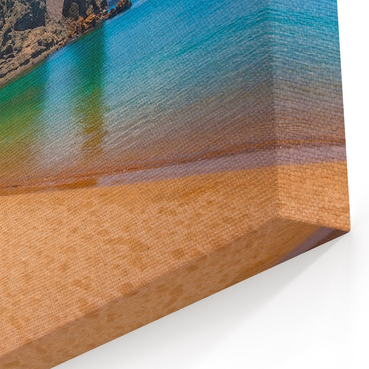 Galapagos Coastal Beach - Framed Scenic Photography Art & Canvas Print
