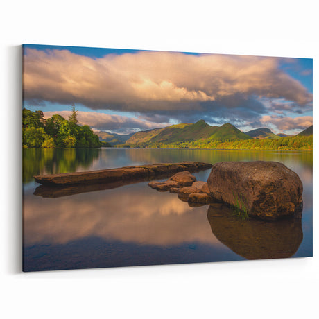 Cumbria Landscape Art – Tranquil Lake District Scenery with Reflections