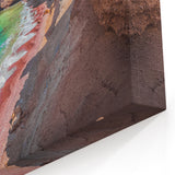 Coastal Cliffs and Red Sand Beach Art Print - Peru