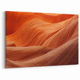 Natural Elements Wall Art – Abstract Sandstone Waves Canvas Print
