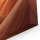 Natural Elements Wall Art – Abstract Sandstone Waves Canvas Print