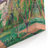 Camille Pissarro Art - Blossoming Garden Scene | Impressionist Wall Art