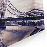 London Landmark Posters - Tower Bridge Vintage Tone London Themed Art