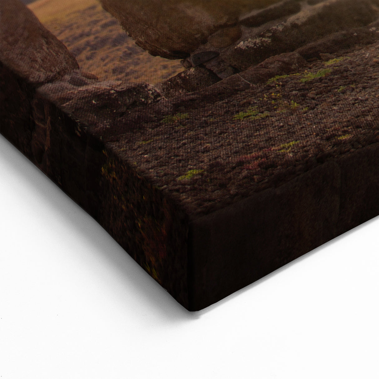 South American Wall Art - Majestic Moai Sculpture Prints at Sunrise