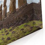 Moai Sculpture Prints - Easter Island Wall Art with Majestic Sky