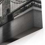 London Landmark Posters - Tower Bridge in Dramatic Black and White