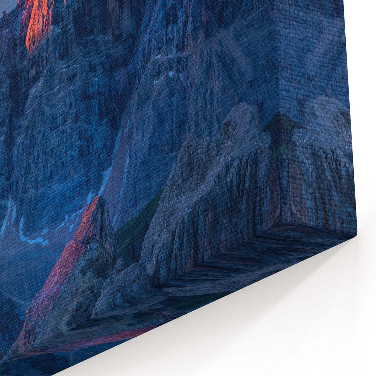 Venezuela Wall Art - Majestic Mountain Landscape with Sunset Glow