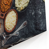 Venezuelan Food Wall Art - Traditional Arepas with Savory Fillings