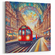 London Themed Wall Decor - Oxford Circus Tube Station Mosaic Art