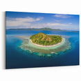 Tropical Fiji Canvas - Vibrant Fiji Island Sunsets
