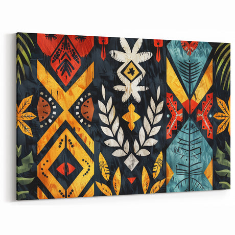 Exotic Fiji Wall Decor - Colorful Fiji Cultural Artwork