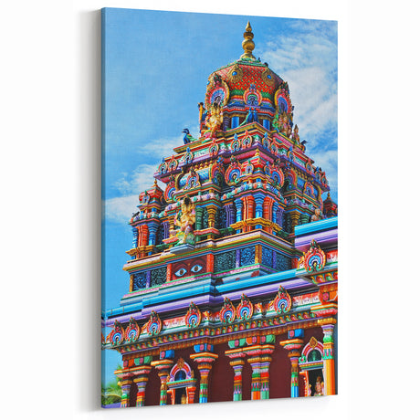 Colorful Fiji Cultural Artwork - Exotic Fiji Wall Decor