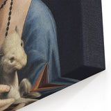 Leonardo da Vinci Art - Lady with an Ermine - Da Vinci Canvas Prints