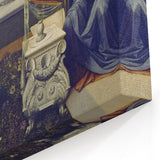 Da Vinci's The Annunciation - Renaissance Wall Art Canvas