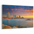 Tel Aviv Skyline at Sunset – Beautiful Coastal Wall Art Print